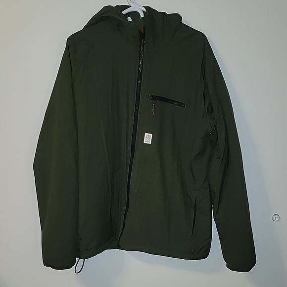 Topo Designs Other - Topo Designs Green Windbreaker Jacket